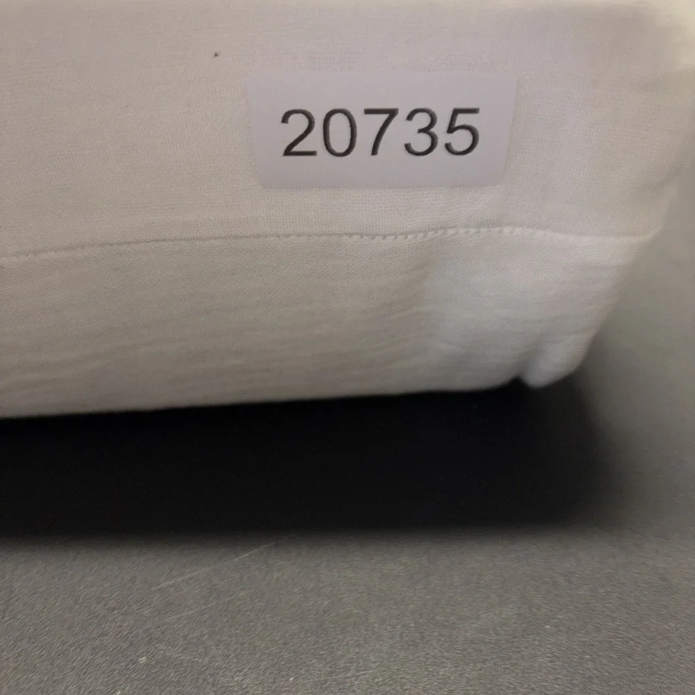 Calm White Soft Cotton Gauze Sheet Set Size Queen 20735